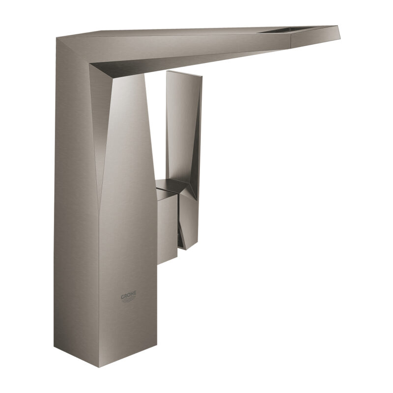 GROHE ALLURE BRILLIANT TEK KUMANDALI LAVABO BATARYASI 1/2″ L-BOYUT KOYU GRI